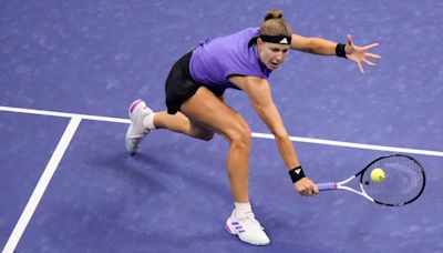 A lo Federer: passing de revés de Muchova en el US Open ¡a una mano!