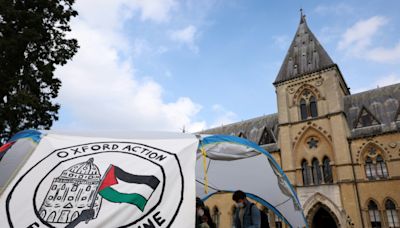 UK police arrest 16 at Oxford University Gaza war protest