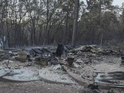 California's Park Fire burns 6 homes within the same Butte County family