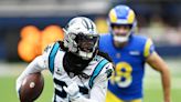 Donte Jackson of Panthers with pick-six of Matthew Stafford