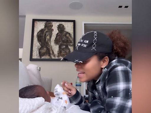 New mother Fleur East shares message to struggling parents after ‘whirlwind’ month