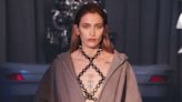 Paris Jackson Walks Alexander Wang Runway Show in Studded Harness and Sexy Thigh-High Boots