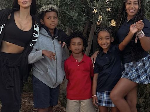 Kim Kardashian and Kanye West's Kids Look So Grown Up in School Photos