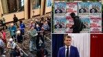 French New Yorkers line up to vote in run-off election as right-wing National Rally tries to take majority