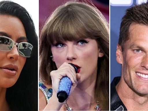 Kim Kardashian 'Unbothered' by Taylor Swift Diss Track and Tom Brady Roast Booing: 'She Truly Doesn't Care'