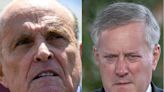 Rudy Giuliani and Mark Meadows both sought pardons from Trump after the Capitol riot, ex-White House aide testifies