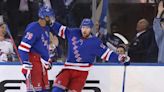 Alexis Lafreniere ends playoff goal drought in big way in Rangers’ win
