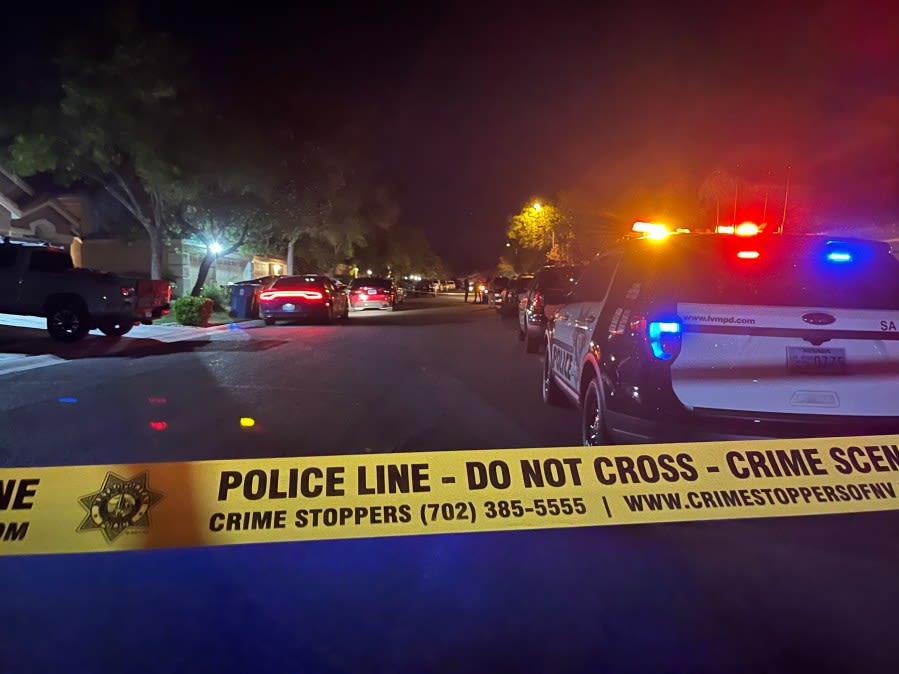 Police: ‘Heated’ argument between neighbors in northwest Las Vegas leads to deadly shooting