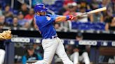 Bote drives in both runs, Cubs edge Marlins 2-1