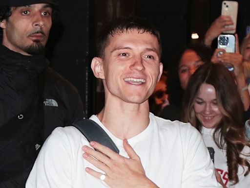Tom Holland's Haircut Has Fans in a Tizzy -- See Their Reactions to His New Look