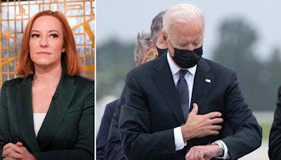 Jen Psaki forced to edit book after making misleading claim about Biden not checking watch at ceremony