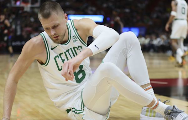 BREAKING: Massive Kristaps Porzingis Injury Update During Celtics-Heat Game