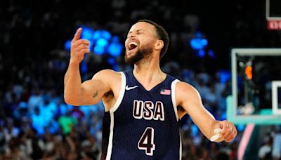 Steph Curry had the French announcers in absolute disbelief when he closed out Team USA's gold medal win