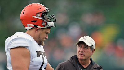 'Little bit of a transition': Browns guard Wyatt Teller talks about change in line coaches