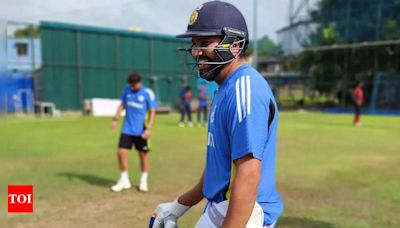 Captain Rohit Sharma hits the nets ahead of ODI series against Sri Lanka | Cricket News - Times of India