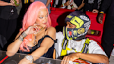 Rihanna Debuts Electric Pink Hair Ahead of the Met Gala