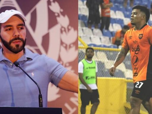 Nayib Bukele recibe una súplica desesperada de un seleccionado salvadoreño tras un error con su padre