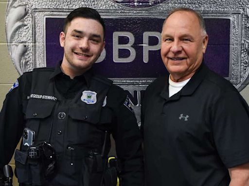 Young Cop Reunites with Retired Officer Who Found Him Abandoned as a Baby Nearly 25 Years Ago