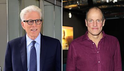 Ted Danson Bandaged Up Woody Harrelson After Motorcycle Accident: ‘Some Pain Involved’