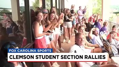 Clemson baseball student section outsmarts system