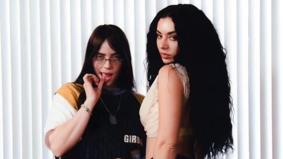 Charli XCX and Billie Eilish Get Showered With Underwear in ‘Guess’ Remix Music Video