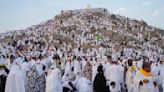 Muslim pilgrims converge at Mount Arafat for daylong worship as Hajj reaches its peak