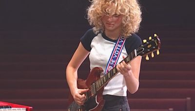 ‘They’ll take me seriously after they hear me play:’ 18-year old guitar phenom performs on celebrated stage