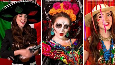 Elaine Haro se viraliza al crear su propio Trend Mexa con trajes típicos y personajes históricos mexicanos