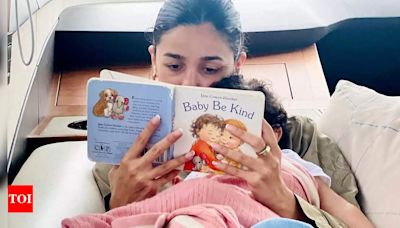Alia Bhatt shares a sweet moment with Raha, gives a glimpse into their mother-daughter reading session | Hindi Movie News - Times of India
