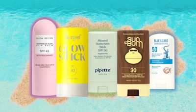 16 Expert-Recommended Sunscreen Sticks to Bring on Your Next Getaway