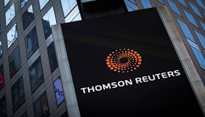 Thomson Reuters aumenta sus previsiones financieras anuales