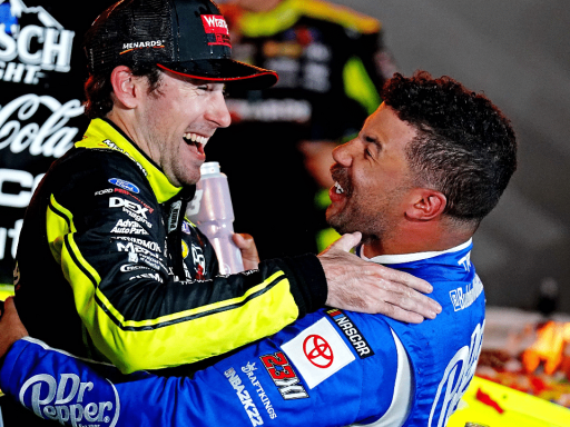 NASCAR Champion Ryan Blaney's Defense of Childhood Friend Bubba Wallace After Historic Talladega Win in 2021