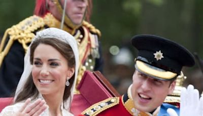 Kate Middleton y el príncipe William festejan 13 años de casados