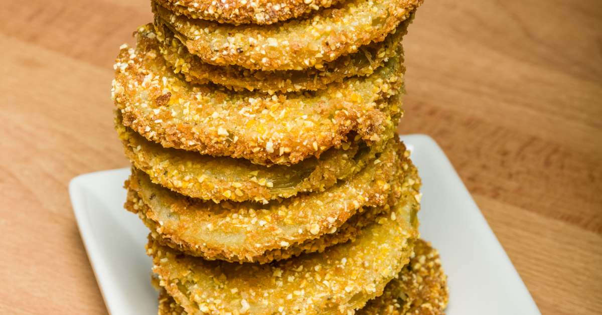 How to Make Air Fryer Fried Green Tomatoes