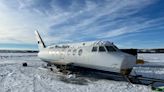 Now boarding! Airplane ice fishing shack turns heads on Sask. lake