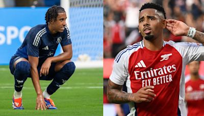 Gabriel Jesus looks back to his best - but Leny Yoro and Rasmus Hojlund injuries leave Erik ten Hag sweating: Winners and losers from Arsenal's pre-season...