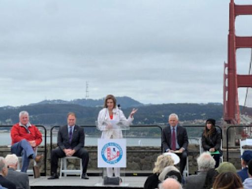 Suicide prevention net on Golden Gate bridge cut deaths in half last year, officials say