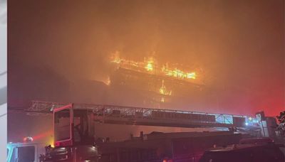 Fire guts 4-story building in San Francisco's Presidio Heights