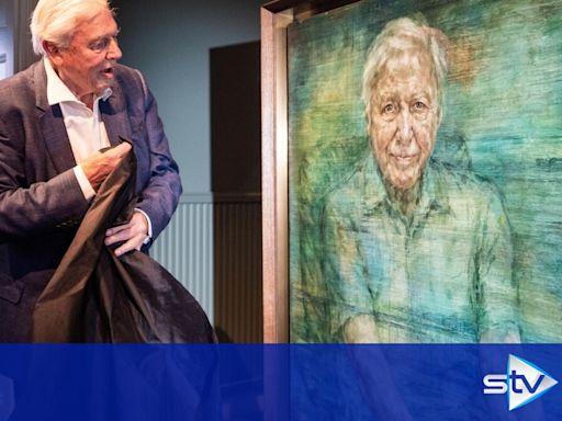 Portrait of Sir David Attenborough by Jonathan Yeo unveiled by Royal Society