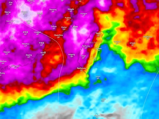 未來10天總降雨量一圖看！半個台灣「紫爆」網嗨：補水了 | 生活 | Newtalk新聞