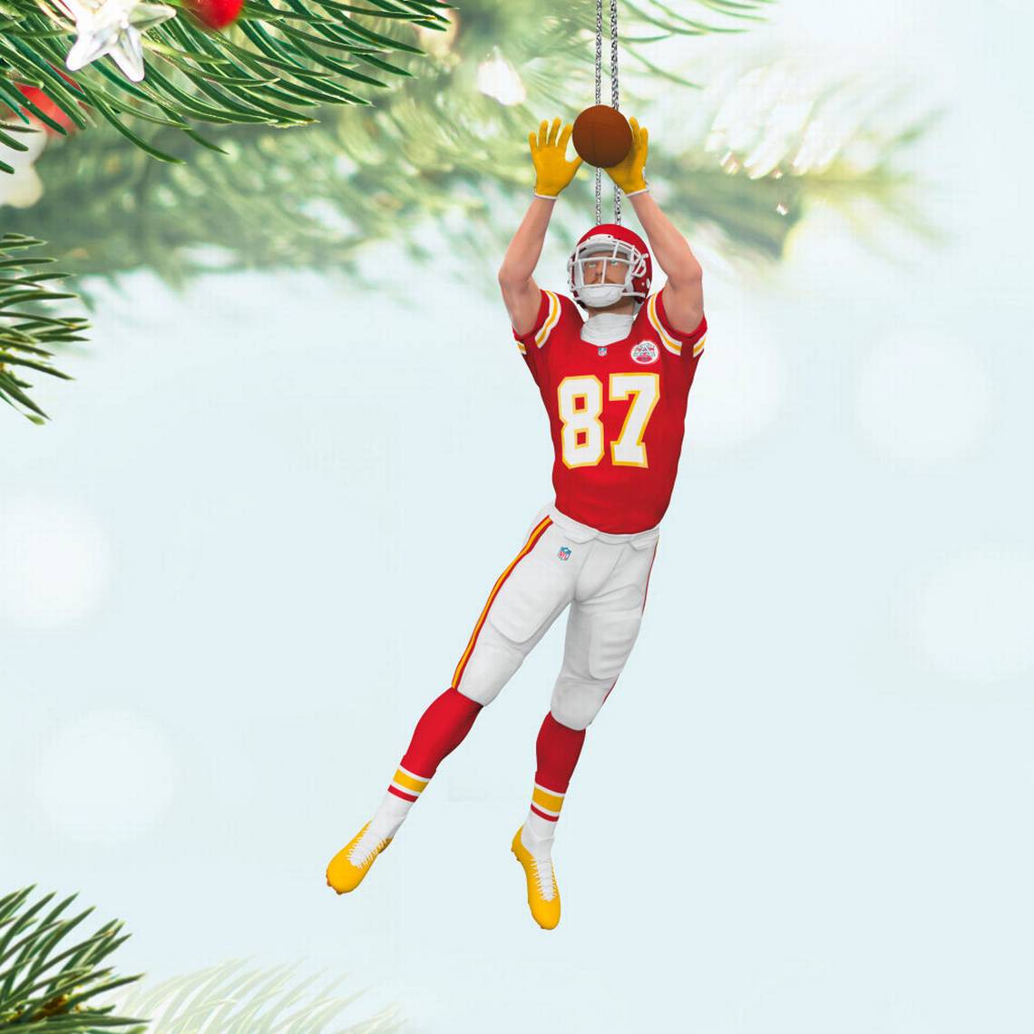 How to have Travis Kelce in your home for Christmas: He’s a Hallmark Keepsake ornament