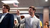 NASCAR driver, Mexican native Daniel Suarez celebrates becoming American citizen