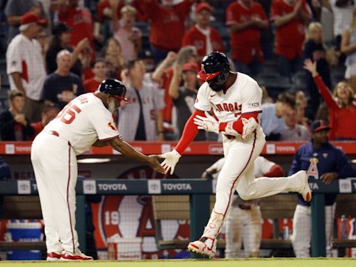 Jo Adell’s late homer lifts Angels to comeback victory over Rockies