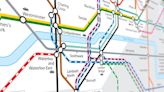 What happened to the lost orange, white and stripy lines that disappeared from the Tube map