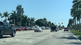 Palm Beach Blvd. crash causing massive backups