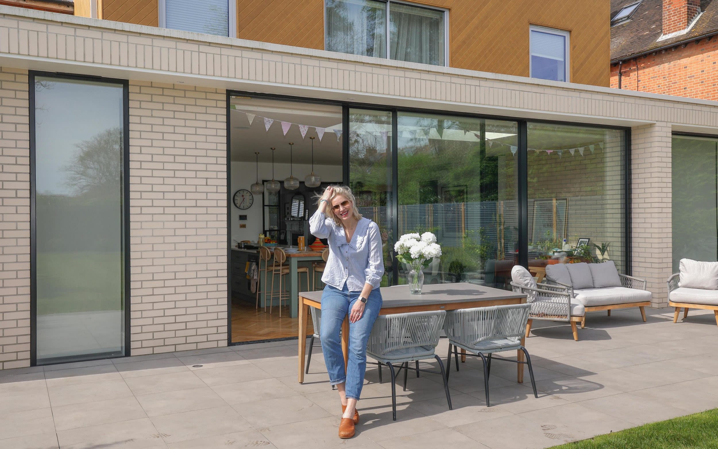 ‘After spending £15,000 doing it up the garden is my favourite place to sit’