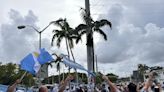 Los hinchas argentinos coparon las playas de Miami a horas de la final de la Copa América