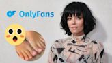 Lily Allen abre OnlyFans para vender fotos de sus pies