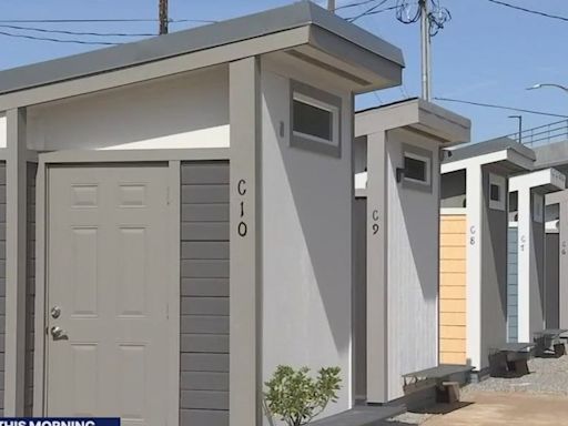 California governor promised 1,200 tiny homes, yet none have opened a year later