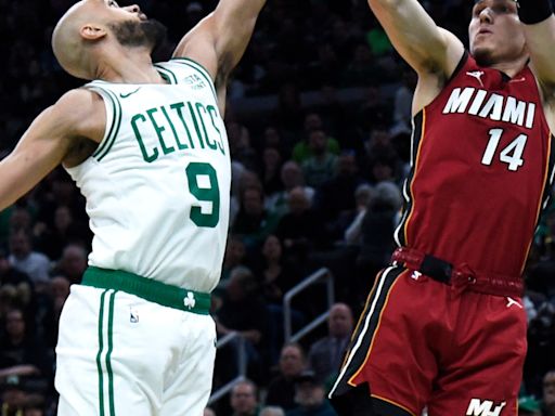 Celtics start fast, roll past Heat 114-94 in Game 1